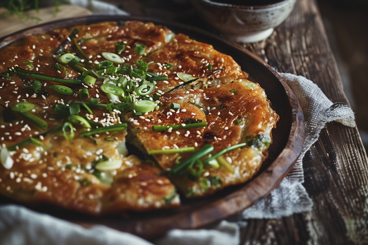 Yachaejeon - Koreanischer Gemüsepfannkuchen