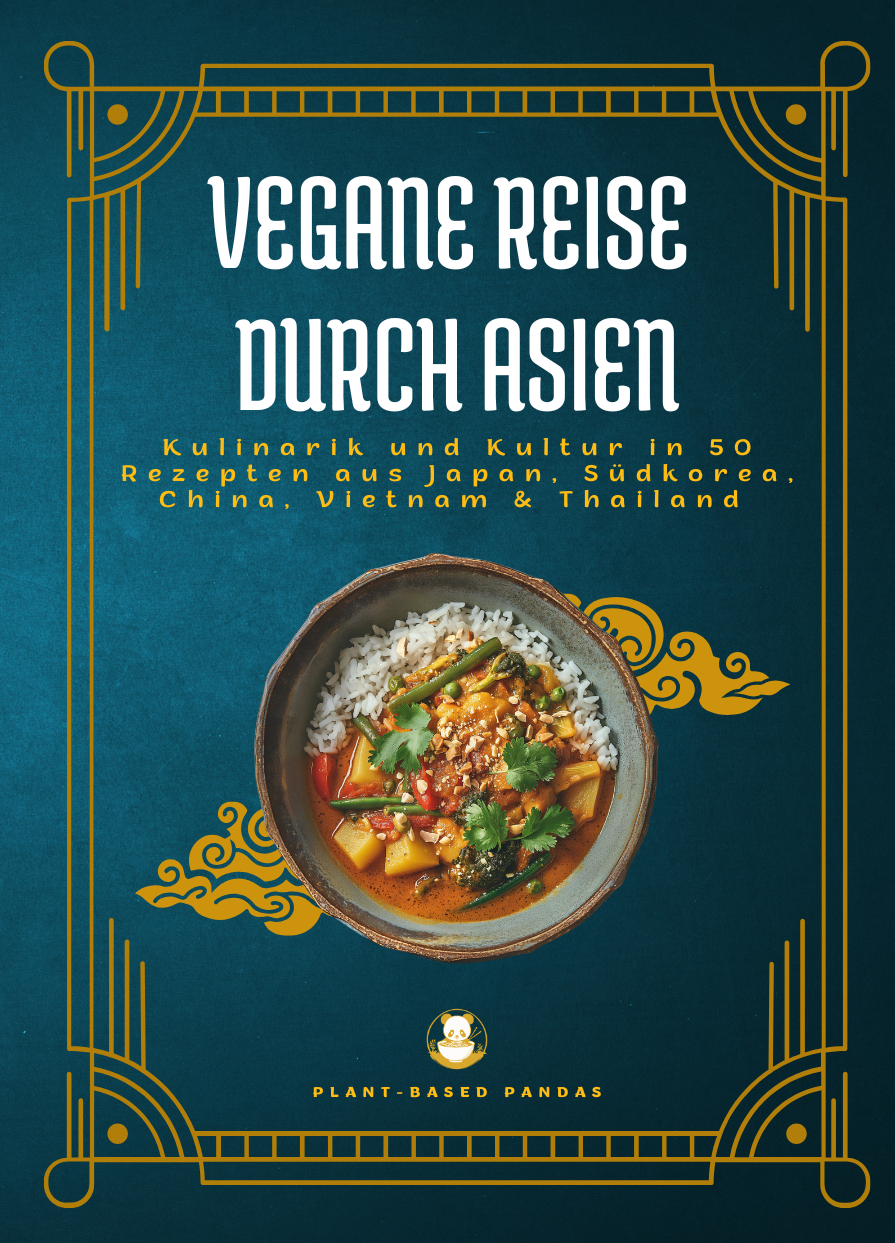 Buchcover Vegane reise durch Asien