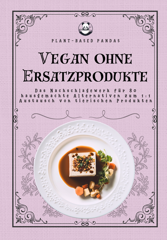 Buchcover Vegan ohne Ersatzprodukte